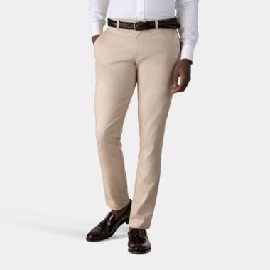 Tailored Stretch Chino Pants