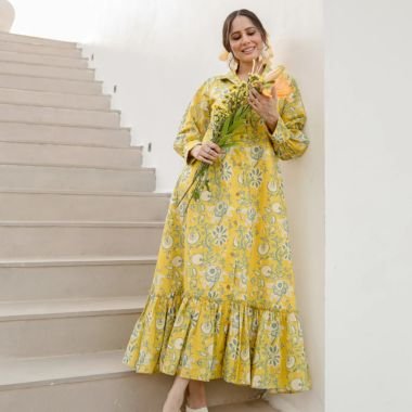 Sunset Glow Maxi Dress