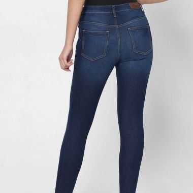 High-Rise Sculpted Denim